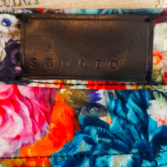 Sandro Paris floral jeans - Picture 8 of 14